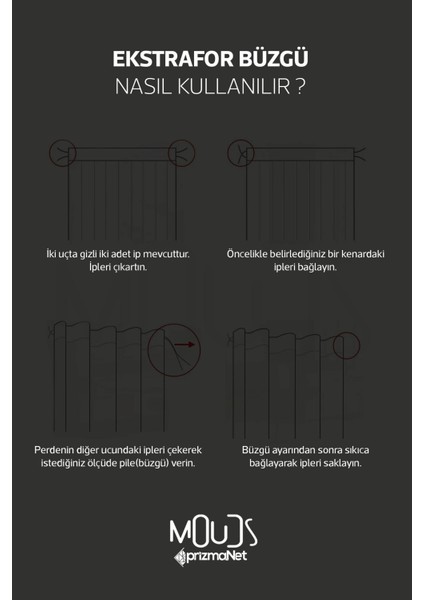 Gri Siyah Dalgalı Desenli Süet Oturma Odası Salon Fon Perde Baskılı Ekstrafor Büzgü 2 Kanat PRD-1061