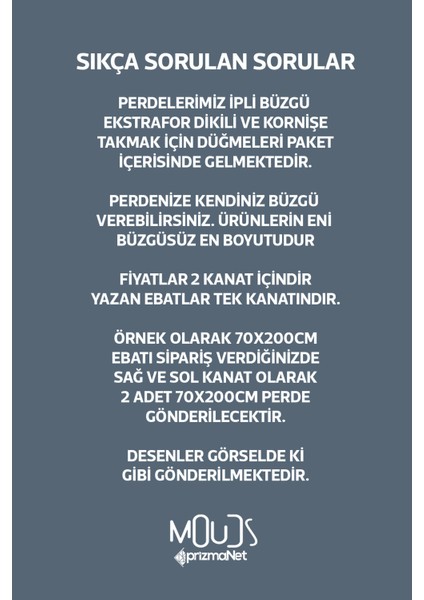 West Stone Desenli Süet Oturma Odası Salon Fon Perde Baskılı Ekstrafor Büzgü 2 Kanat PRD-1082