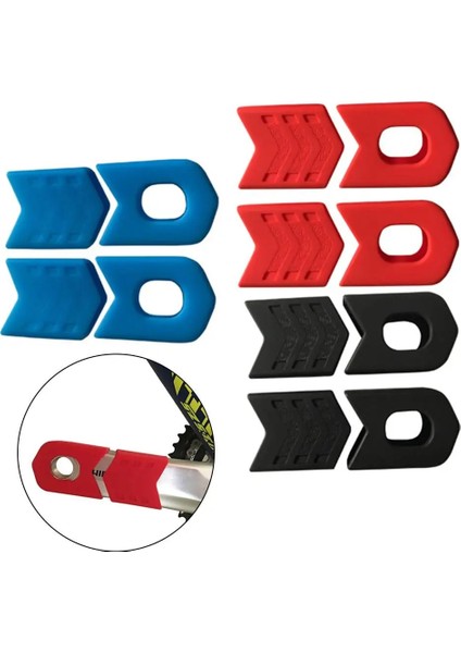 Yeşil Stil 1 Çift Bisiklet Krank Kapağı Silikon Kol Kol Mtb Dağ Bisikleti Bisiklet Aynakol Koruma Kaymaz Aynakol Krank Koruyucusu (Yurt Dışından) fırsatları