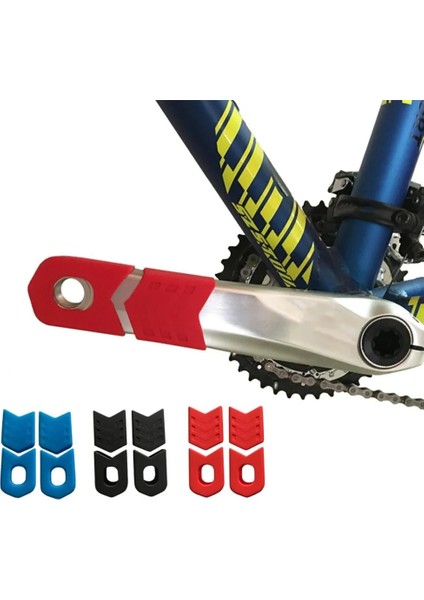 Yeşil Stil 1 Çift Bisiklet Krank Kapağı Silikon Kol Kol Mtb Dağ Bisikleti Bisiklet Aynakol Koruma Kaymaz Aynakol Krank Koruyucusu (Yurt Dışından) indirimleri
