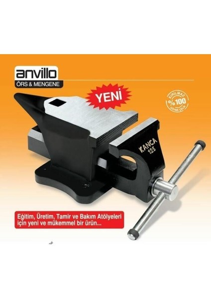 Örslü Mengene Anvillo 125 mm fiyatları
