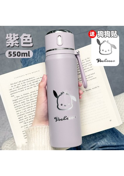 Kadınlar Için 550ML Termos Bardak, Sade ve Gösterişli 316 Paslanmaz Çelik (Yurt Dışından)