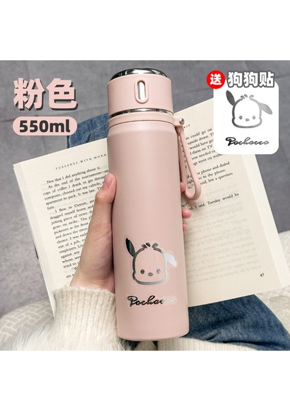 Kadınlar Için 550ML Termos Bardak, Sade ve Gösterişli 316 Paslanmaz Çelik (Yurt Dışından)