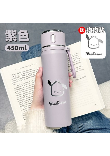 Kadınlar Için 450ML Termos Bardak, Sade ve Gösterişli 316 Paslanmaz Çelik (Yurt Dışından)
