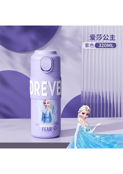 300 ml Karikatür Çocuk Termos Bardak 316 Gıda Sınıfı Ilkokul Öğrencisi Su Isıtıcısı Fincan (Yurt Dışından)