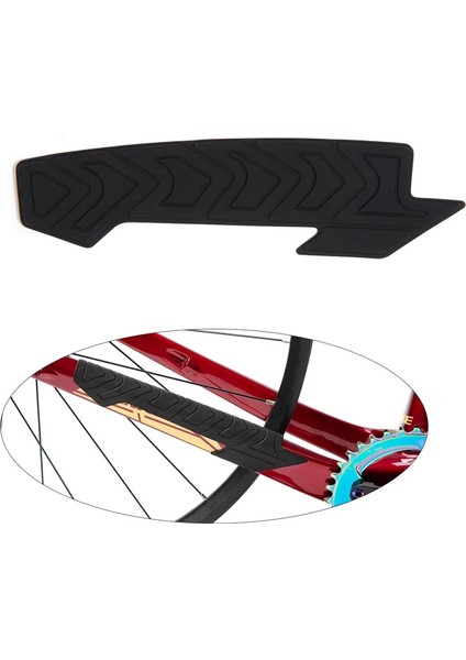 B Tarzı Bisiklet Zinciri Koruyucu Çizilmeye Dayanıklı Zincir Bakım Pedi Koruma Kapağı Mtb Yol Bisikleti Zincir Desteği Koruyucular Koruyucu Donanım (Yurt Dışından) fırsatları