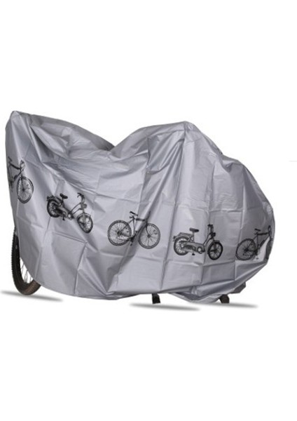 Gri Tarzı 200X100CM Su Geçirmez Bisiklet Örtüsü Açık Uv Guardian Mtb Bisiklet Çantası Bisiklet Yağmuru Önlemek Için Bisiklet Örtüsü Bisiklet Aksesuarları (Yurt Dışından)