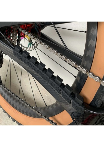 E213 Tarzı Mtb Bisiklet Stıcker Çerçeve Anti Çizilmeye Karşı Koruyucu Ped Mtb Yol Bisiklet Zinciri Anti Kayma Etiket Koruma Krom Çerçeve (Yurt Dışından)