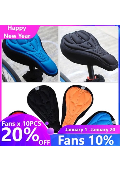 B Tarzı Yenı Moda Dağ Bisikleti 3D Sele Kılıfı Kalın Nefes Süper Yumuşak Bisiklet Eyer Silikon Sünger Bisiklet Koltuk Minderi Bisiklet (Yurt Dışından) fırsatları