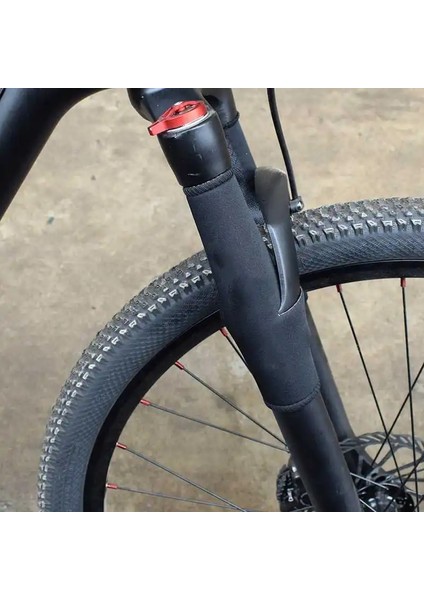 1 Çift Naylon Dağ Yol Bisikleti Ön Çatal Koruyucu Bisiklet Çerçeve Wrap Kapak Koruma Bisiklet Aksesuarları (Yurt Dışından)