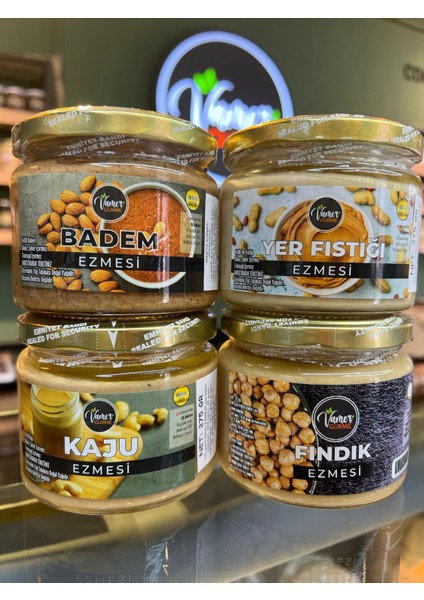 4 Lü Ezme (Fıdnık, Badem,kaju, Yer Fıstığı)