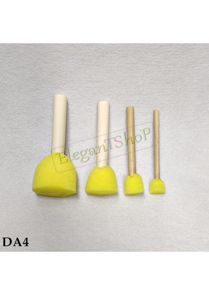 Sünger, Ponpon, Tampon Fırça Seti