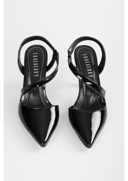 Nua Siyah Rugan Topuklu Ayakkabı indirimleri