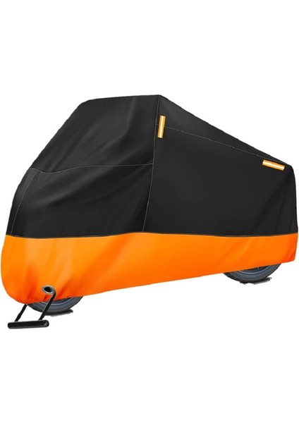 Siyah Stil 245X105X125CM Wolface 210D Oxford Kumaş Bisiklet Örtüsü Toz Geçirmez Yağmur Geçirmez Güneş Koruyucu Motosiklet Örtüsü Elektrikli Araç Örtüsü (Yurt Dışından)