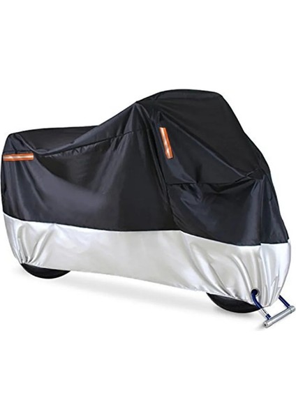 Siyah Stil 245X105X125CM Wolface 210D Oxford Kumaş Bisiklet Örtüsü Toz Geçirmez Yağmur Geçirmez Güneş Koruyucu Motosiklet Örtüsü Elektrikli Araç Örtüsü (Yurt Dışından)