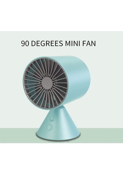 USB Fan Mini Sessiz Öğrenci Yurdu Ld Sallayarak Kafa Fan Masaüstü Küçük Fan Masaüstü Taşınabilir Ofis - Beyaz (Yurt Dışından)