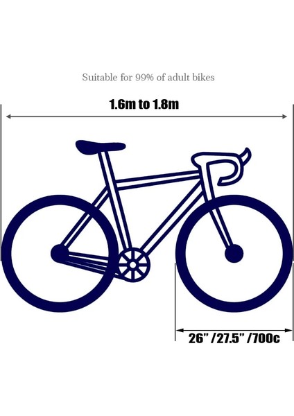 Siyah Stil Bisiklet Örtüsü Kapalı Bisiklet Koruyucu Kumaş Elastik Mtb Yol Bisiklet Lastiği Tekerlek Depolama Tozluk Dişliler Bisiklet Aksesuarları 26 "-28" (Yurt Dışından) fırsatları