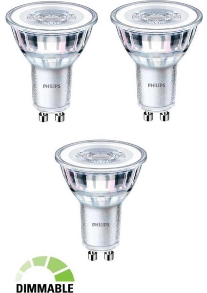 Corepro 4W (40W) Dim LED Ampul Sarı 2700K - 3 Adet Çanak Ampul