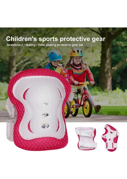 Pembe Tarzı 1 Takım Paten Koruma Dişlisi Özel Spor Koruyucu Spor Kombinasyonu Koruyucular Çocuk Çocuklar Için (Yurt Dışından) fırsatları