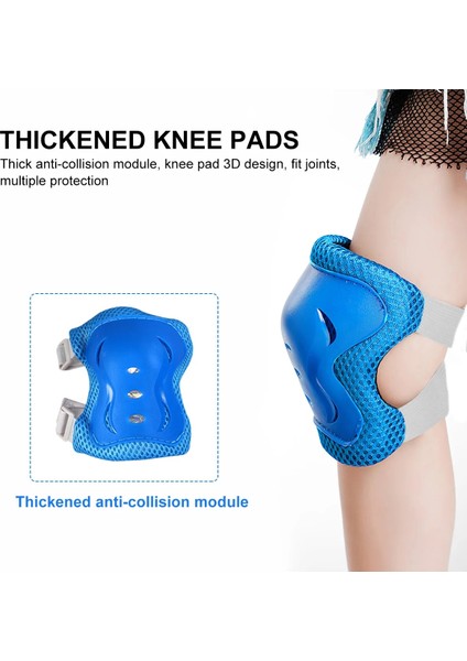 Pembe Tarzı 1 Takım Paten Koruma Dişlisi Özel Spor Koruyucu Spor Kombinasyonu Koruyucular Çocuk Çocuklar Için (Yurt Dışından) indirimleri