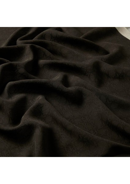 Ipekevi Dört Mevsim Monogram Desen Şal 04356-KÜLLÜ Kahve modelleri