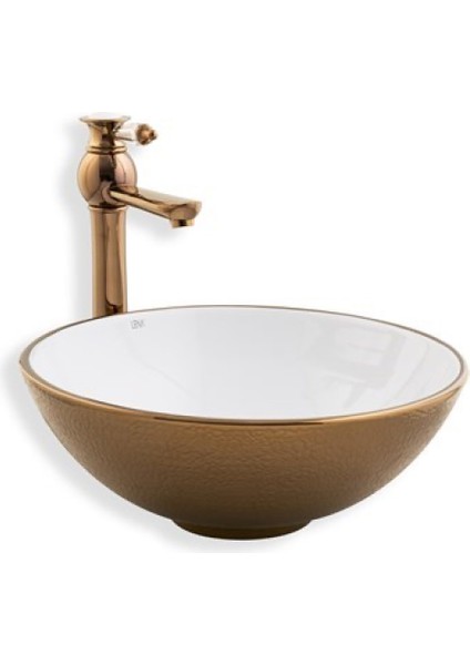E-5005R Tezgah Üstü Porselen Lavabo