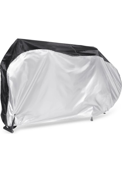 Beyaz Stil M Boyutu Motosiklet Örtüsü Evrensel Açık Uv Bisiklet Koruyucu Scooter Tüm Sezon Su Geçirmez Bisiklet Yağmur Toz Geçirmez Bisiklet Örtüsü 190T (Yurt Dışından) indirimleri