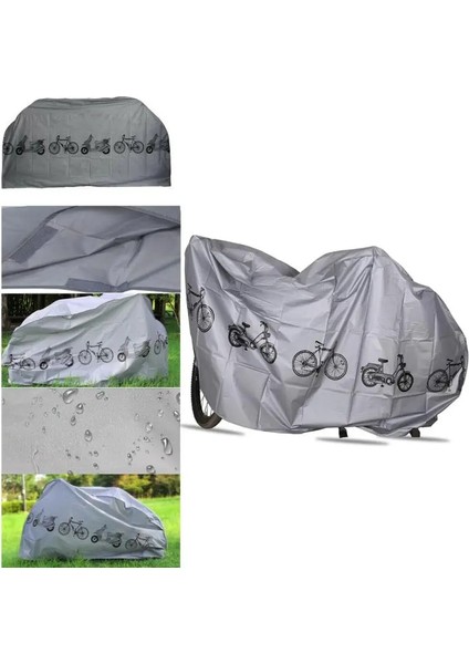 Gri Tarzı 200X100CM Bisiklet Koruyucu Kapak Su Geçirmez Açık Toz Geçirmez Bisiklet Örtüsü Mtb Bisiklet Sürme Koruyucu Güneşten Bisiklet Aksesuarları (Yurt Dışından) fiyatları
