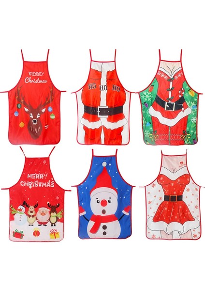 Bir Stil Kırmızı Noel Önlükleri Yetişkin Noel Baba Yemeği Ev Dekorasyonu Pişirme Temizleme Önlüğü Mutfak Aksesuarları Usta Kadın Yeni Yıl (Yurt Dışından) fiyatları