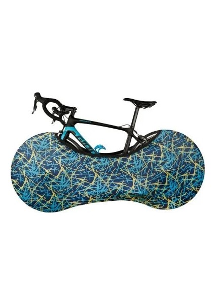 No.2 Tarzı Bisiklet Koruyucu Kapak Mtb Yol Bisiklet Koruyucu Donanım Anti-Toz Tekerlekler Krom Çerçeve Çizilmeye Dayanıklı Saklama Çantası Bisiklet Aksesuarları (Yurt Dışından)