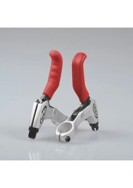 Kırmızı Stil 1 Çift Dağ Bisikleti Gidon Kavrama Wrap Bisiklet Fren Kolu Kaymaz Silikon Kapak Koruyucu Çıkarılabilir Gidon Tutma Kapağı (Yurt Dışından)