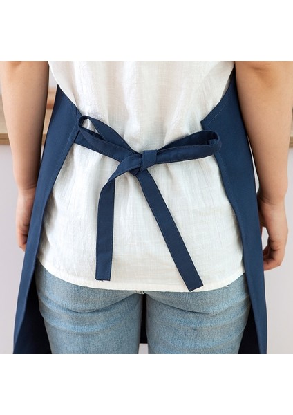 Hgb Ordu Yeşili Stili Moda Ev Mutfak Önlüğü Kadın Kadınlar Için Su Geçirmez Yağ Geçirmez Önlük Çift Tarzı Pişirme Bel Tulum Özel Logo (Yurt Dışından) fırsatları
