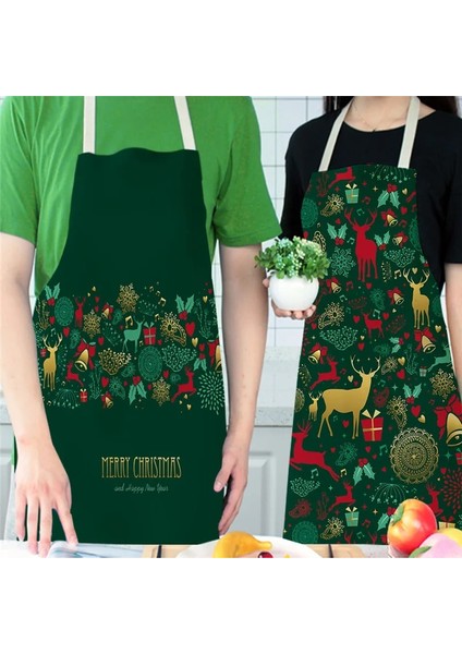 No.11 Stili Yetişkin Için 66X47CM Ev Için Noel Süslemeleri Anta Claus Noel Önlük Noel Dekor Noel Baba Yeni Yıl Noel Hediyesi cm (Yurt Dışından) indirimleri