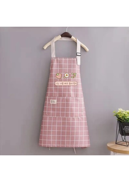 Bir Stil Mutfak Silinebilir Su Geçirmez Yağa Dayanıklı Unisex Iş Önlüğü Erkekler Için Ayarlanabilir Pişirme Mutfak Önlükleri Kadın Alet Cepleri ile (Yurt Dışından)
