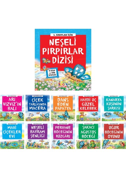 Neşeli Pırpırlar Dizisi 10 Kitap – Soru Kitapçığı