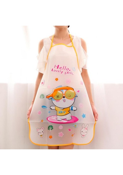 No.2 Tarzı Kadınlar Pvc Önlük Çocuklar Komik Karikatür Sevimli Su Geçirmez Pişirme Restaurant Mutfak Pişirme Aksesuarları Delantal Cocina Ev (Yurt Dışından) indirimleri