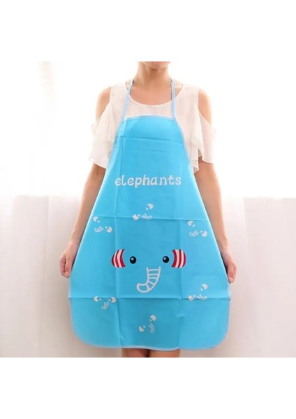 No.7 Tarzı Kadınlar Pvc Önlük Çocuklar Komik Karikatür Sevimli Su Geçirmez Pişirme Restaurant Mutfak Pişirme Aksesuarları Delantal Cocina Ev (Yurt Dışından) fiyatları