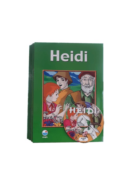 İngilizce Reader Level C Heidi - The Emperor's New Clothes - The Ugly Duckling 7'li CD'li Set