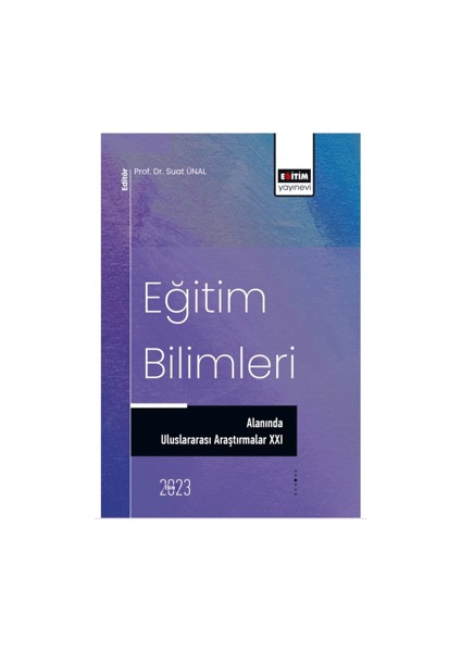 Eğitim Bilimleri Alanında Uluslararası Araştırmalar 21