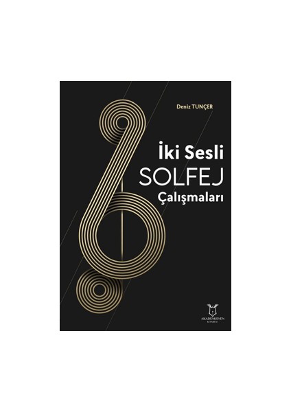 Akademisyen Kitabevi İki Sesli Solfej Çalışmaları