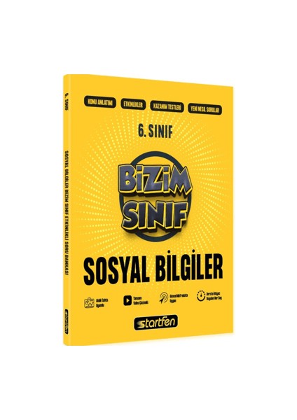 Startfen Yayınları 6. Sınıf Sosyal Bilgiler Bizim Sınıf