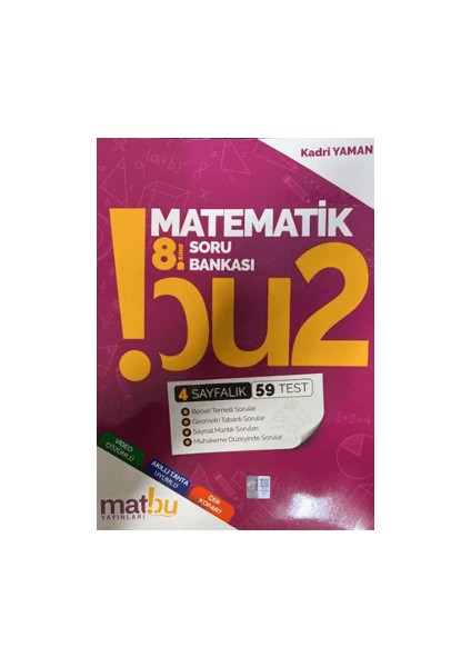 8. Sınıf Matematik Soru Bankası