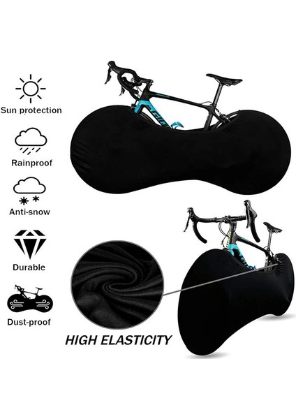 J Tarzı 160-55CM Bisiklet Koruyucu Kapak Mtb Yol Bisikleti Koruyucu Donanım Bisiklet Tekerleği Toz Geçirmez Çizilmeye Dayanıklı Saklama Çantası Bisiklet Aksesuarları (Yurt Dışından) fırsatları