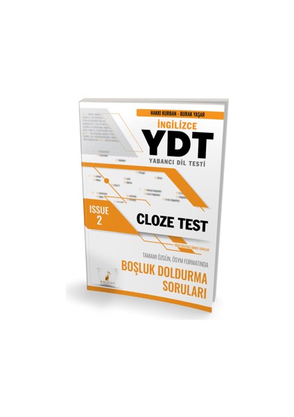 Pelikan Tıp Teknik Yayıncılık YDT İngilizce Cloze Test Issue 2