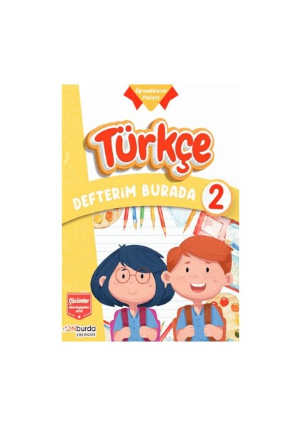 2. Sınıf Türkçe Defterim Burada