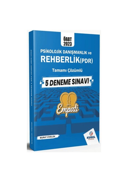 2023 ÖABT Empati Psikolojik Danışmanlık ve Rehberlik Çözümlü 5 Deneme Sınavı