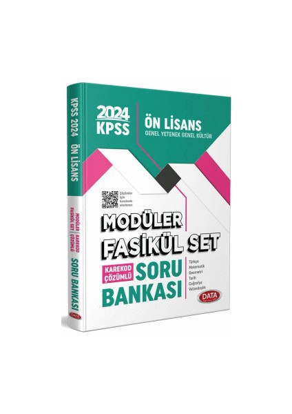 KPSS Ön Lisans Soru Bankası Modüler Fasikül Set