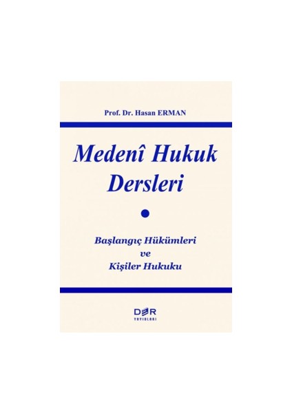 Medeni Hukuk Dersleri