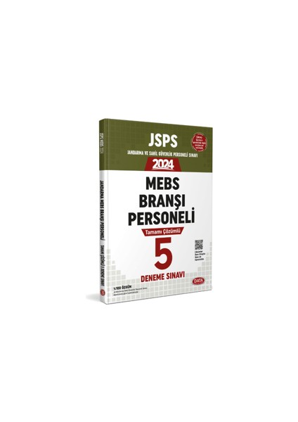 JSPS Jandarma ve Sahil Güvenlik Personeli Sınavı MEBS Branşı Personeli Tamamı Çözümlü 5 Deneme Sınavı