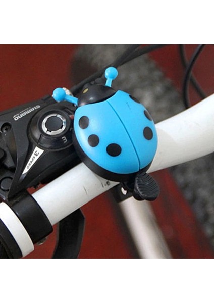 Kırmızı Stil 2021 En Sevimli Karikatür Uğur Böceği Şekilli Bisiklet Zili Çocuk Denge Aracı Bisiklet El Basın (Yurt Dışından) fiyatları